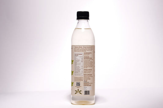 Wooden Cold Press Coconut Oil - 500 ML